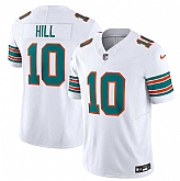 Men & Women & Youth Miami Dolphins #10 Tyreek Hill White 2023 F.U.S.E Alternate Vapor Limited Stitched Jersey,baseball caps,new era cap wholesale,wholesale hats